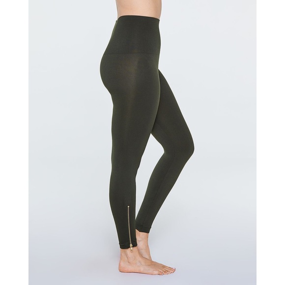 Spanx Side Zip Seamless Leggings - Picture 3 of 7